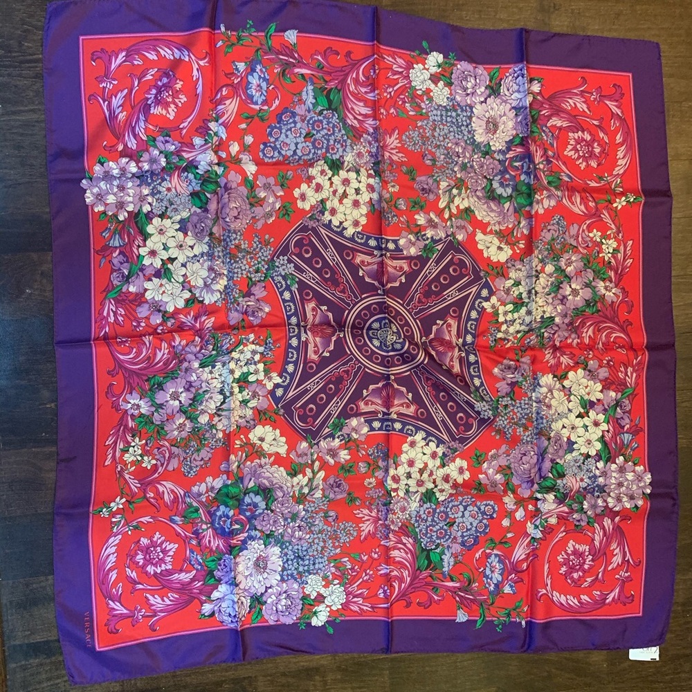 NWT Versace silk scarf